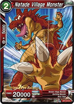 Natade Village Monster (BT7-018_PR) - Assault of the Saiyans PreRelease Cards