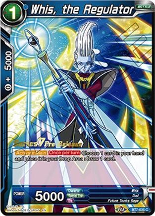 Whis, the Regulator (BT7-035_PR) - Assault of the Saiyans PreRelease Cards