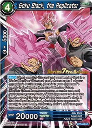 Goku Black, the Replicator (BT7-042_PR) - Assault of the Saiyans PreRelease Cards