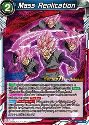 Mass Replication (BT7-046_PR) - Assault of the Saiyans PreRelease Cards