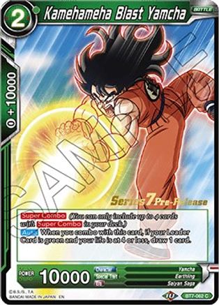 Kamehameha Blast Yamcha (BT7-062_PR) - Assault of the Saiyans PreRelease Cards