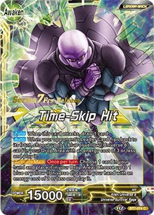 Hit // Time-Skip Hit (BT7-074_PR) - Assault of the Saiyans PreRelease Cards