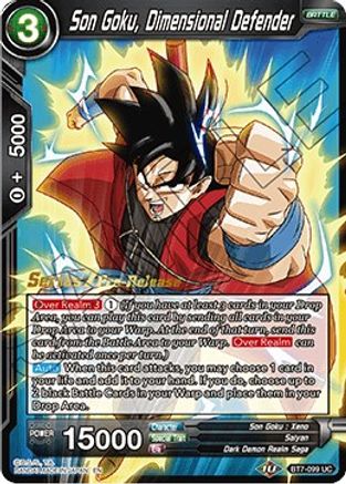 Son Goku, Dimensional Defender (BT7-099_PR) - Assault of the Saiyans PreRelease Cards