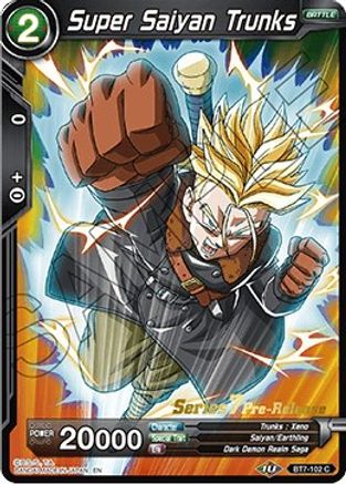 Super Saiyan Trunks (BT7-102_PR) - Assault of the Saiyans PreRelease Cards
