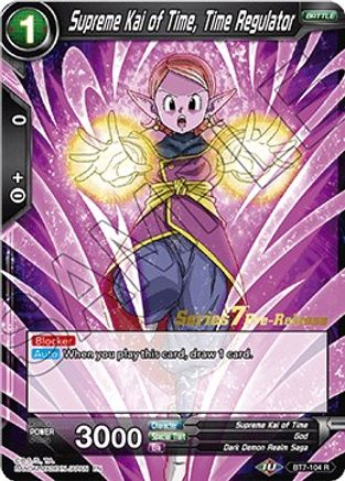 Supreme Kai of Time, Time Regulator (BT7-104_PR) - Assault of the Saiyans PreRelease Cards