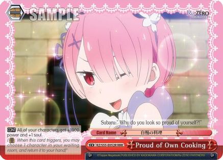 Proud of Own Cooking (RRR) (RZ/S55-E052R RRR) - Re:ZERO Vol.2