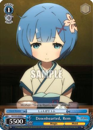 Downhearted, Rem (RZ/S55-E088 C) - Re:ZERO Vol.2