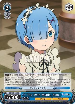 The Twin Maids, Rem (RZ/S55-E093 C) - Re:ZERO Vol.2
