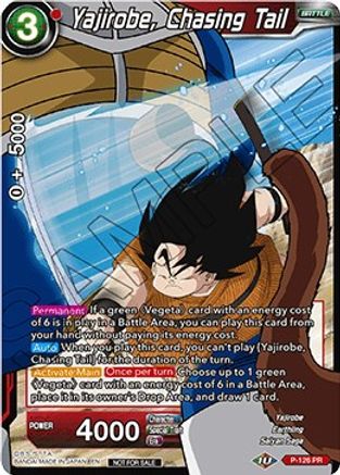 Yajirobe, Chasing Tail (Shop Tournament: Assault of Saiyans) (P-126) - Promotion Cards