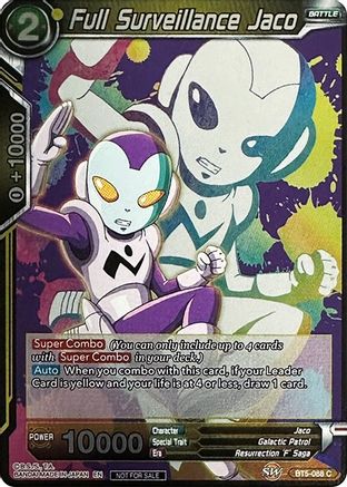 Full Surveillance Jaco (Event Pack 4) (BT5-088) - Promotion Cards