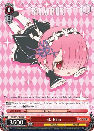 SD Ram (RZ/S55-E102 PR) - Re:ZERO Vol.2
