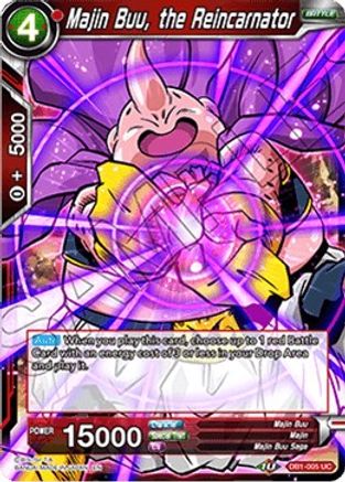 Majin Buu, the Reincarnator (DB1-005) - Draft Box 04 Dragon Brawl