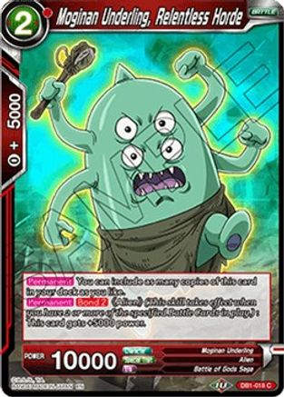 Moginan Underling, Relentless Horde (DB1-018) - Draft Box 04 Dragon Brawl Foil