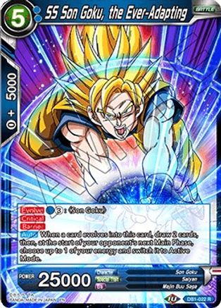 SS Son Goku, the Ever-Adapting (DB1-022) - Draft Box 04 Dragon Brawl