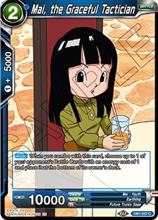 Mai, the Graceful Tactician (DB1-037) - Draft Box 04 Dragon Brawl Foil