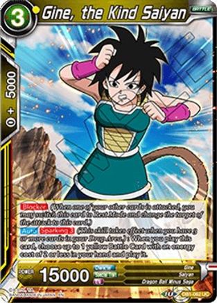 Gine, the Kind Saiyan (DB1-062) - Draft Box 04 Dragon Brawl