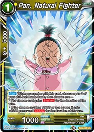 Pan, Natural Fighter (DB1-065) - Draft Box 04 Dragon Brawl