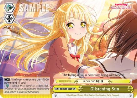 Glistening Sun (BD/W63-E025 CR) - BanG Dream! Girls Band Party! Vol.2