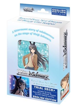 Rascal Does Not Dream of Bunny Girl Senpai Trial Deck+ - Rascal Does Not Dream of Bunny Girl Senpai