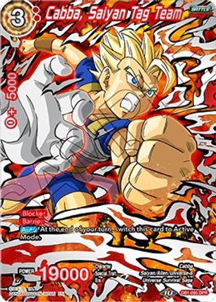 Cabba, Saiyan Tag Team (DB1-095) - Draft Box 04 Dragon Brawl