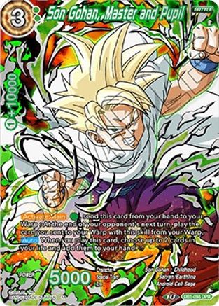 Son Gohan, Master and Pupil (DB1-098) - Draft Box 04 Dragon Brawl