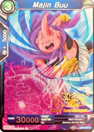 Majin Buu (Dragon Brawl Draft Tournament Gold Stamped) (DB1-030) - Promotion Cards