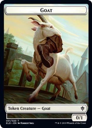 Goat Token (ELD-001) - Throne of Eldraine