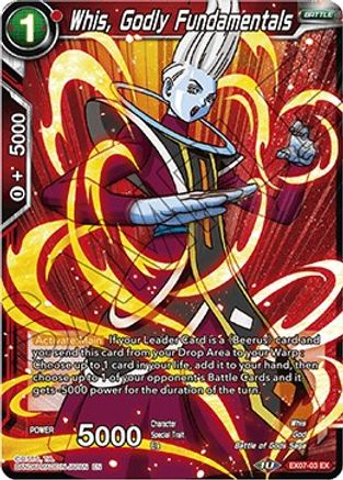 Whis, Godly Fundamentals (EX07-03) - Expansion Deck Box Set 07 Magnificent Collection Fusion Hero