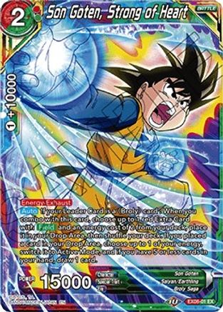 Son Goten, Strong of Heart (EX08-01) - Expansion Deck Box Set 08 Magnificent Collection Forsaken Warrior Foil