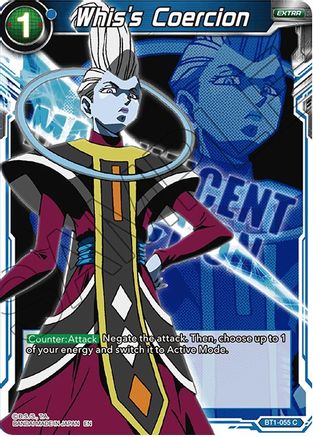 Whis's Coercion (BT1-055) - Expansion Deck Box Set 07 Magnificent Collection Fusion Hero