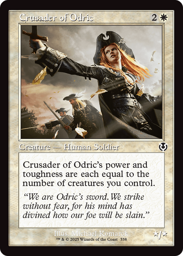 Crusader of Odric (INR-338) - Innistrad Remastered Foil