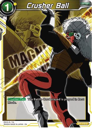 Crusher Ball (BT1-110) - Expansion Deck Box Set 08 Magnificent Collection Forsaken Warrior