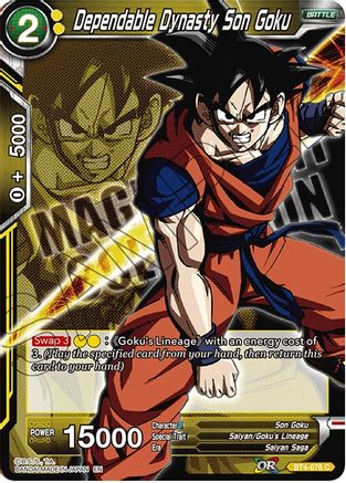 Dependable Dynasty Son Goku (BT4-078) - Expansion Deck Box Set 08 Magnificent Collection Forsaken Warrior