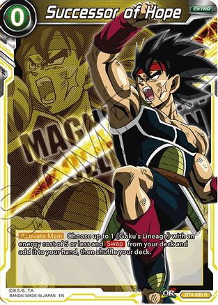 Successor of Hope (BT4-095) - Expansion Deck Box Set 08 Magnificent Collection Forsaken Warrior