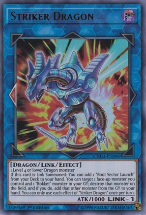 Striker Dragon (CHIM-EN098) - Chaos Impact 1st Edition