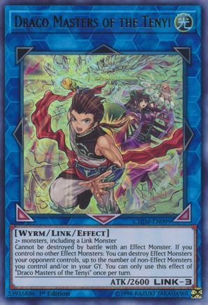 Draco Masters of the Tenyi (CHIM-EN099) - Chaos Impact 1st Edition