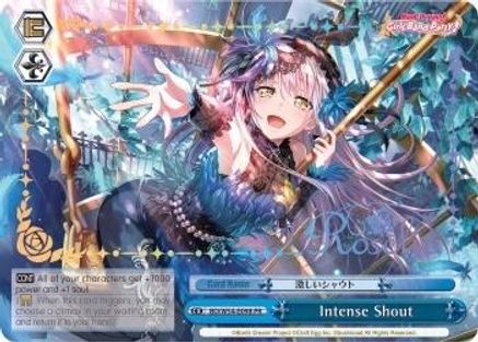 Intense Shout (Alternate Art Promo) (BD/W54-E098PR PR) - BanG Dream! Girls Band Party!