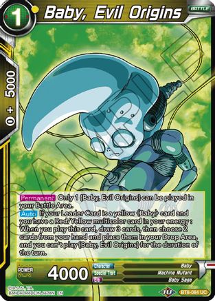 Baby, Evil Origins (BT8-084) - Malicious Machinations