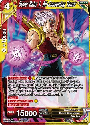 Super Baby 1, All-Consuming Terror (BT8-116) - Malicious Machinations Foil