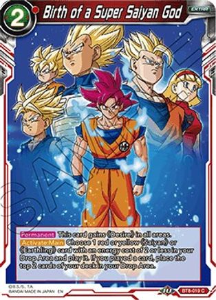 Birth of a Super Saiyan God (BT8-019) - Malicious Machinations