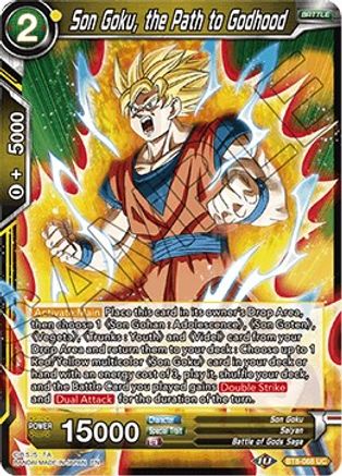 Son Goku, the Path to Godhood (BT8-068) - Malicious Machinations