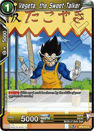 Vegeta, the Sweet-Talker (BT8-072) - Malicious Machinations