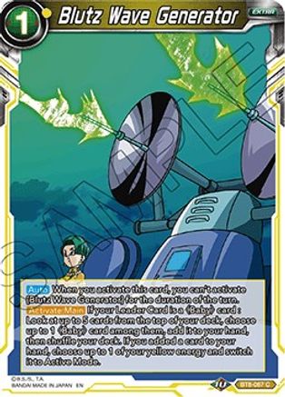 Blutz Wave Generator (BT8-087) - Malicious Machinations Foil