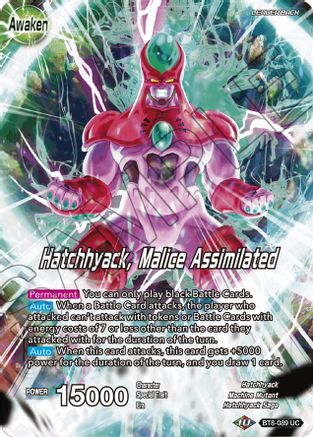 Dr.Lychee & Hatchhyack // Hatchhyack, Malice Assimilated (BT8-089) - Malicious Machinations