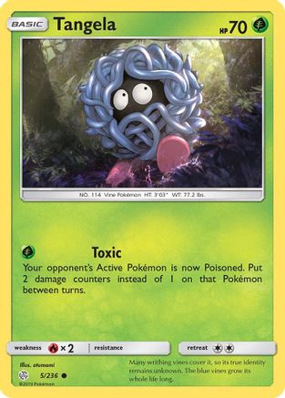 Tangela 005/236 SM Cosmic Eclipse - Common