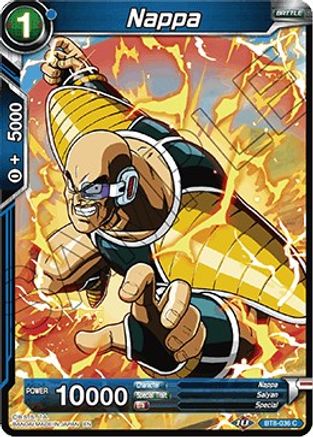 Nappa (BT8-036) - Malicious Machinations Foil