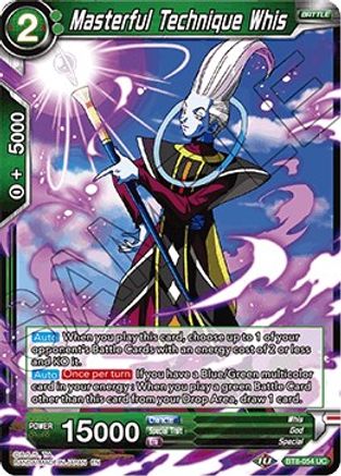 Masterful Technique Whis (BT8-054) - Malicious Machinations