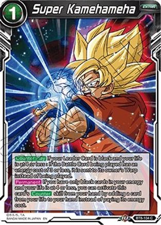 Super Kamehameha (BT8-104) - Malicious Machinations Foil