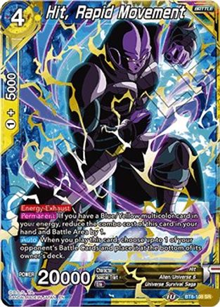 Hit, Rapid Movement (BT8-108) - Malicious Machinations