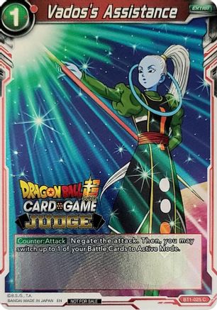 Vados's Assistance (BT1-025) - Judge Promotion Cards